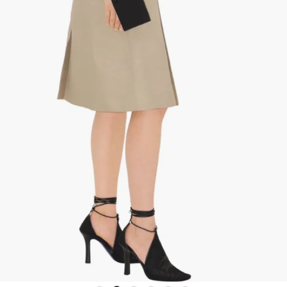 Burberry Ankle Wrap Mesh Knit Pump (Women) - Picture 2 of 12